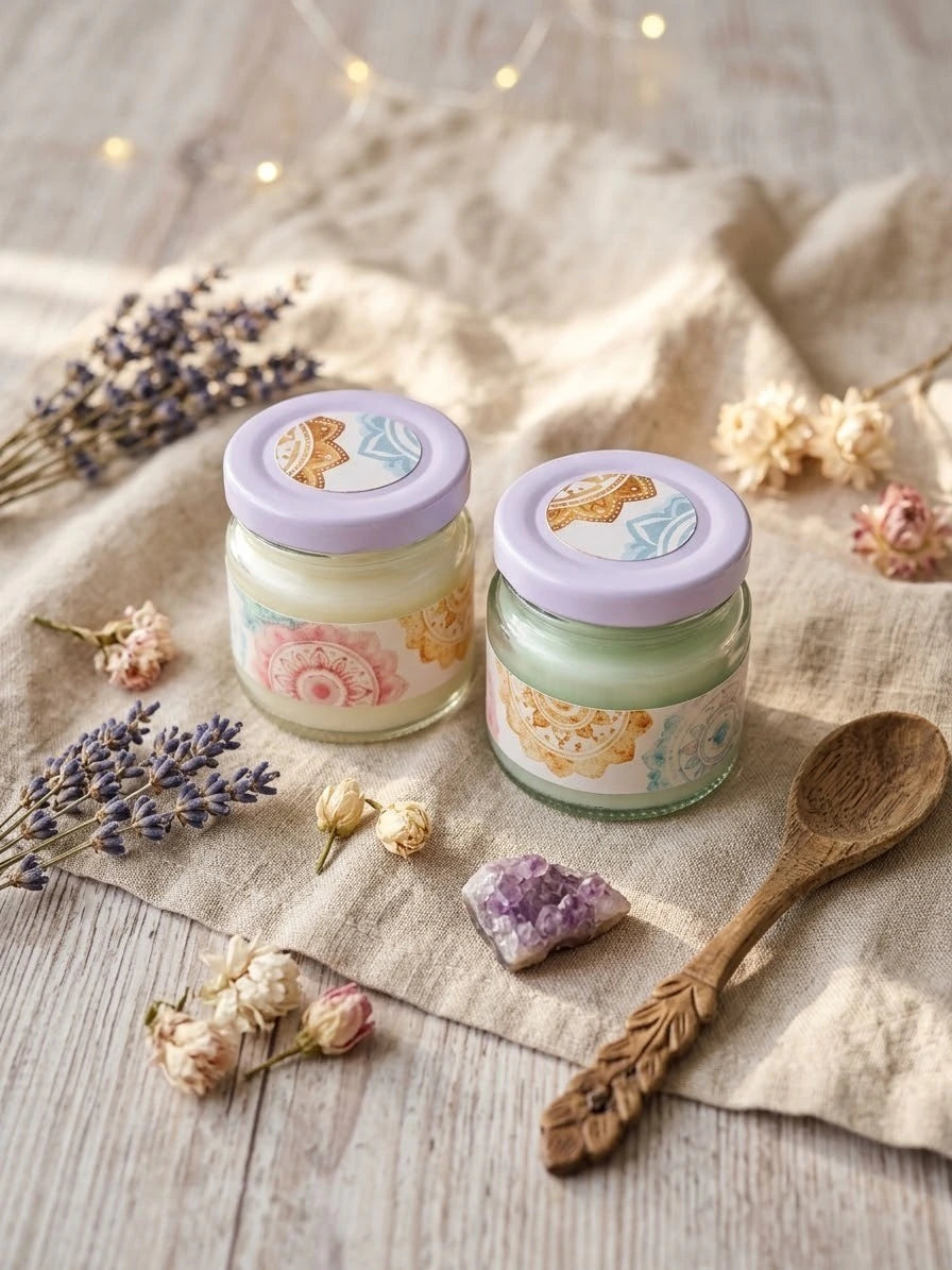 Vela mini personalizada MACLADA de 50 g para recordatorios y detalles de eventos